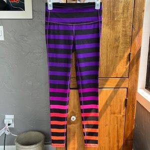 Athleta Leggings Bright & Colorful Fun XS